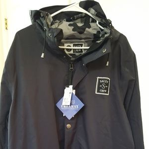 Men's Salty Crew Piky Rain Jacket